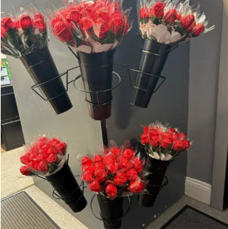 Chocolate Roses, long-stemmed