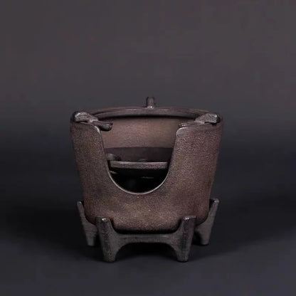 Tea Stove Tea Room Iron Kettle Stove Ancient Style Honeycomb Small Carbon Stove Household Pure Handmade Vintage