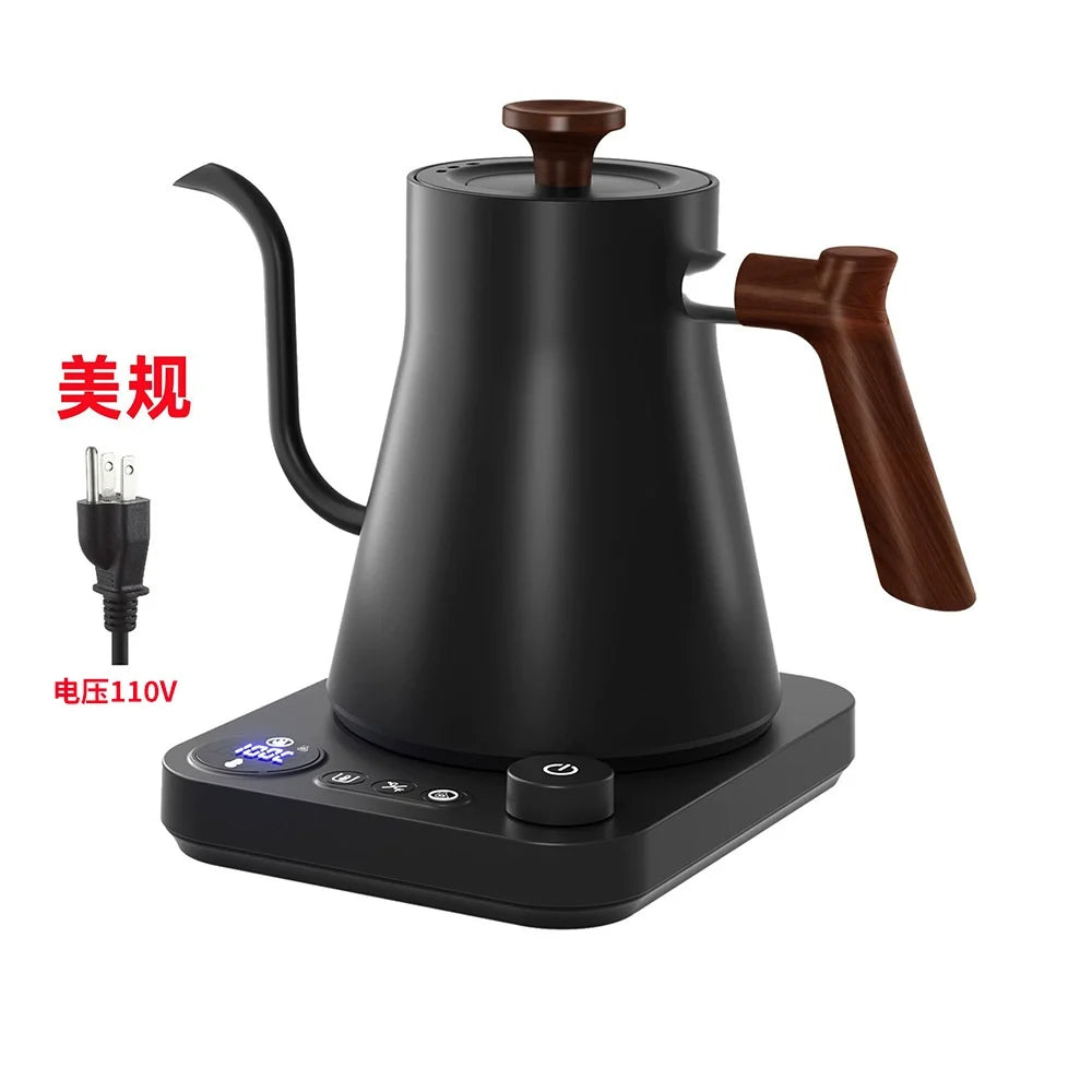 Intelligent Variable Frequency Constant Temperature Control Pour Over Coffee Pot Long Spout Tea Brewing Special