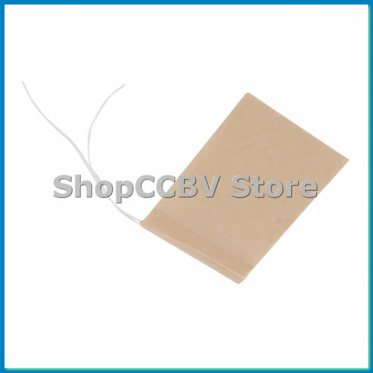 500 Pack Tea Filter Bags,Disposable Paper Tea Bag with Drawstring for Loose Leaf Tea,Coffee(Natural Color)-A50M