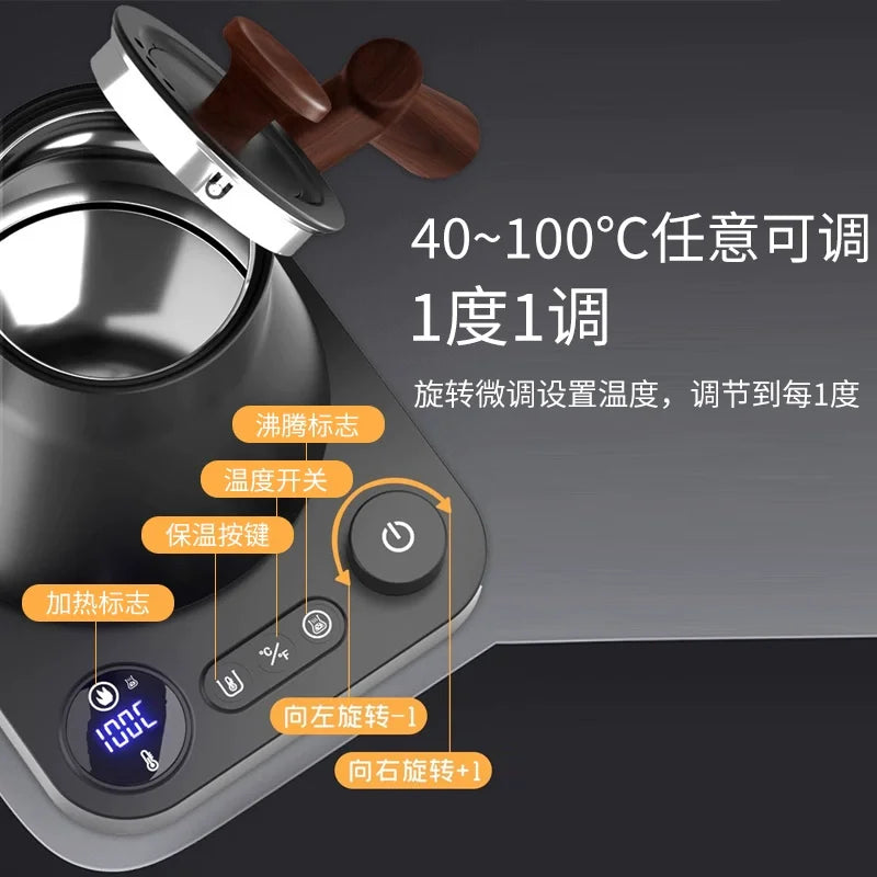 Intelligent Variable Frequency Constant Temperature Control Pour Over Coffee Pot Long Spout Tea Brewing Special
