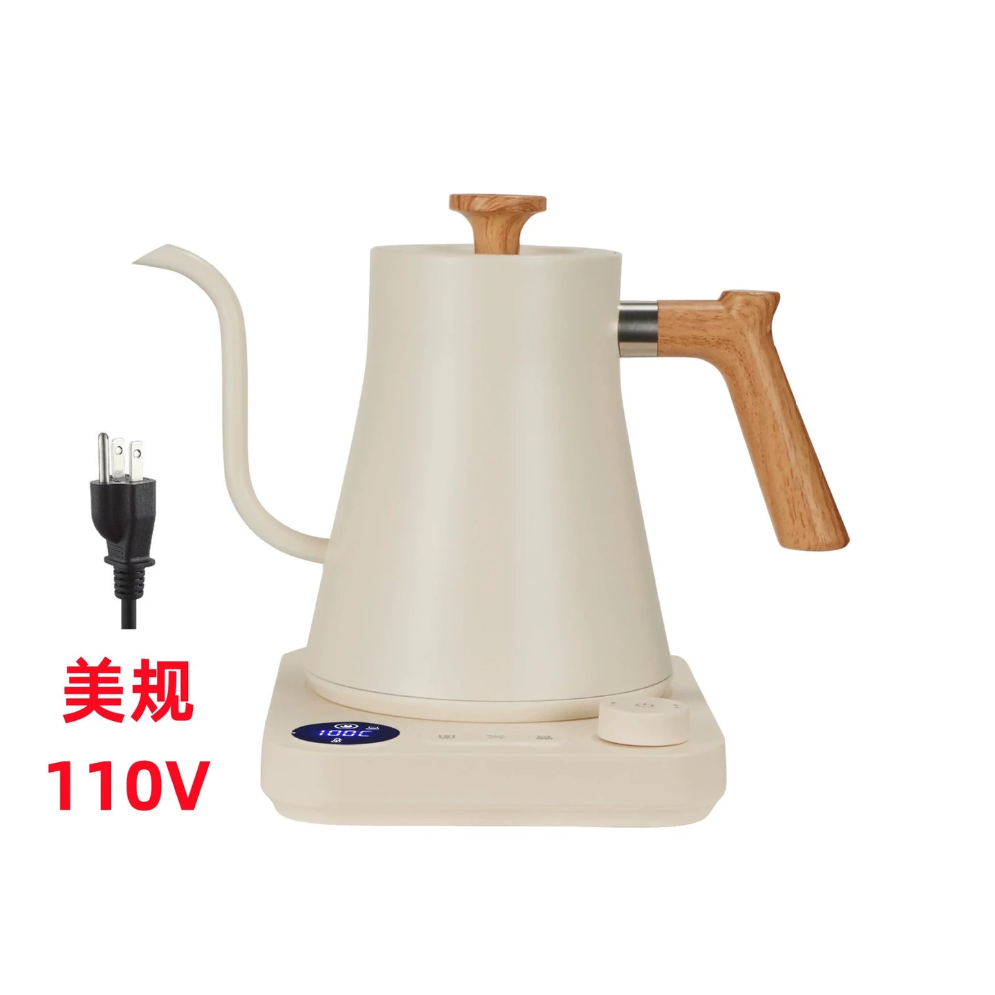 Intelligent Variable Frequency Constant Temperature Control Pour Over Coffee Pot Long Spout Tea Brewing Special