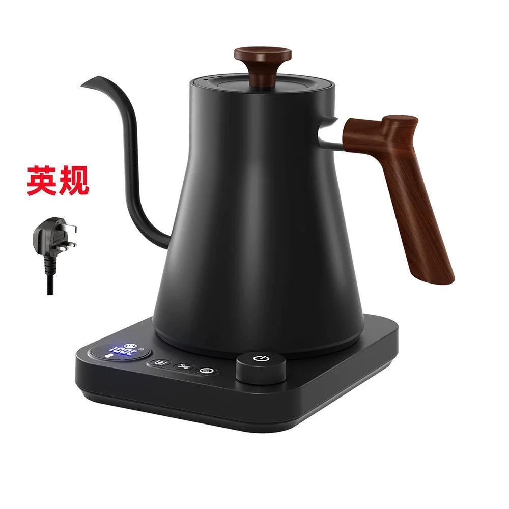 Intelligent Variable Frequency Constant Temperature Control Pour Over Coffee Pot Long Spout Tea Brewing Special