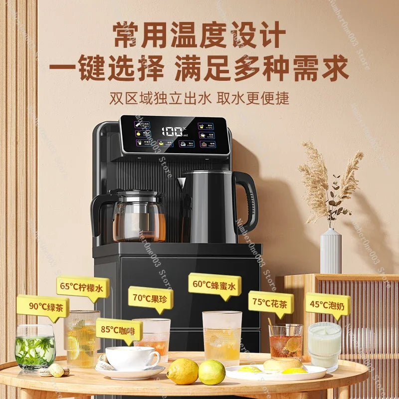 Intelligent Tea Machine Household Bottom Bucket Vertical Hot And Cold Multi-Function Automatic Bottled Water Tea Water Machine